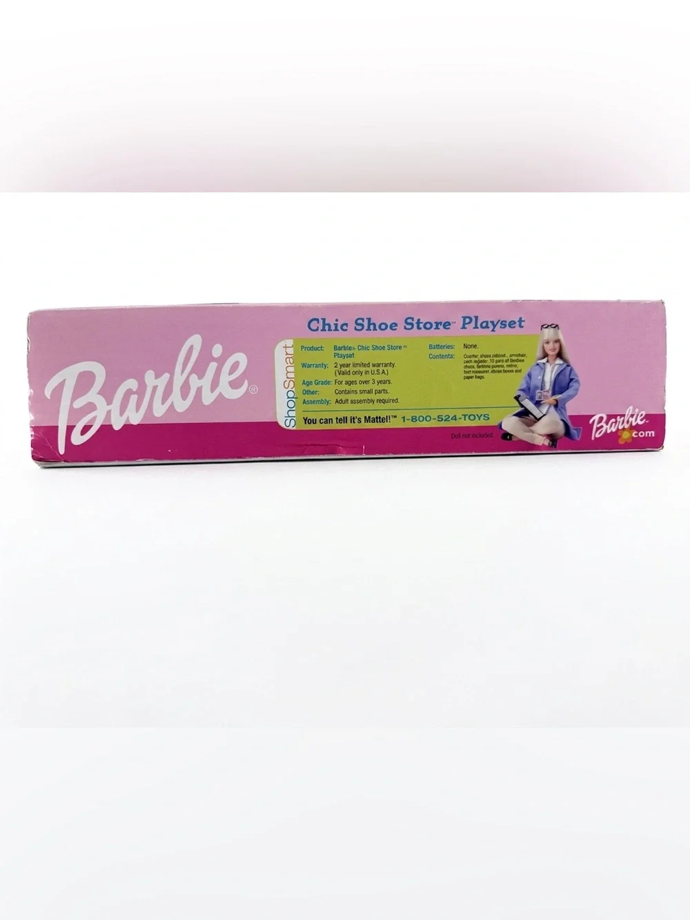 Barbie Chic Shoe Store Playset NIB Factory Sealed Mattel 2001 #88810 - Picture 3 of 3